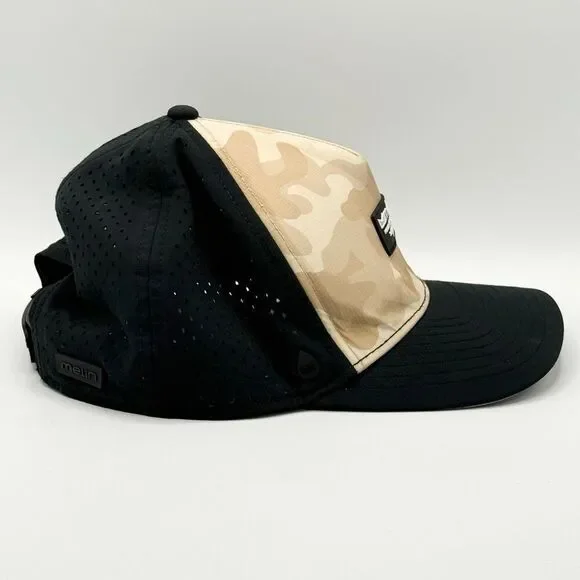 Melin Odysea Stacked Hydro Snapback Hat in a Sand/Brick Colorway 56-60cm - Picture 5 of 9